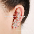 hot China factory fashion jewelry star shape ear clips earring stud